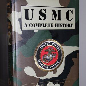 USMC A Complete History Hard Cover Military Book Historical Camouflage Marines